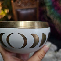 Moon Phase Singing Bowl - 12cm