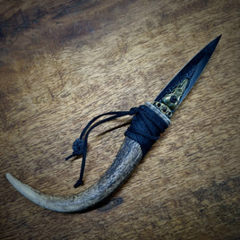 Raven Antler Athame