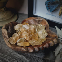 Citrine tumbled stones