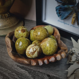 Green Opal - tumbled stones