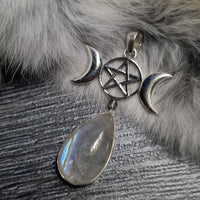 Triple Moon Pendant