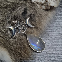 Triple Moon Pendant