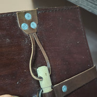 Leather Journal ~ Peg closure