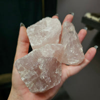 Rose Quartz - raw chunks