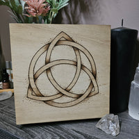 Celtic Wooden Box - larger