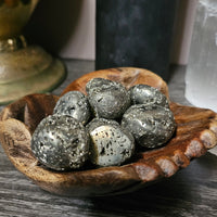 Pyrite - tumbled stones