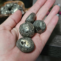 Pyrite - tumbled stones