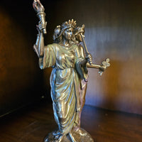 Hekate triple form ~ bronze statue