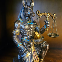Anubis ~ kneeling with scales