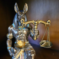 Anubis ~ kneeling with scales