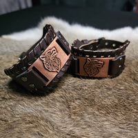 Nordic Leather Wristband