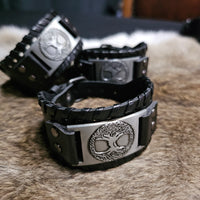 Nordic Leather Wristband