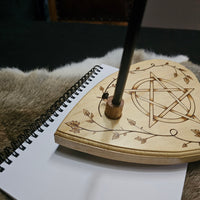 Writing Planchette ~ Pentacle & Ivy