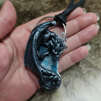 Dragon Pendant #03 - Larimar