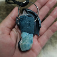 Dragon Pendant #03 - Larimar