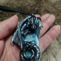 Dragon Pendant #03 - Larimar