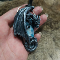 Dragon Pendant #03 - Larimar