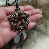 Clay Pentagram Pendant