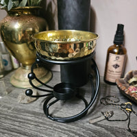 Brass and Iron Oil Burner
