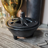 Cast Iron Charcoal Burner 10cm