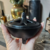 Cast Iron Charcoal Burner 10cm