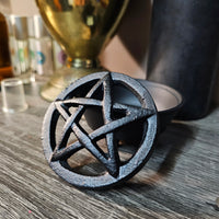 Cast Iron Charcoal Burner - Pentacle