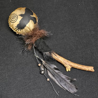 Shamanic Rattle - Raven #1