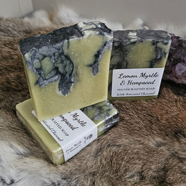 Lemon Myrtle & Hempseed Soap