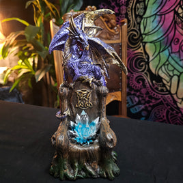 Dragon on Crystal Throne