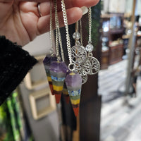Chakra Crystal Pendulums