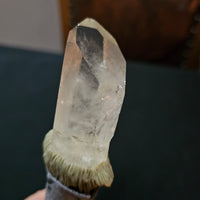 Antler Wand with Quartz