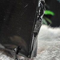 Obsidian Scrying Mirror #01