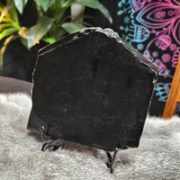 Obsidian Scrying Mirror #01