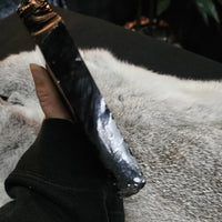 Obsidian Scrying Mirror #01