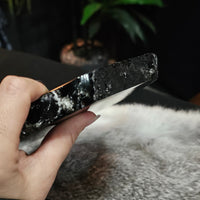 Obsidian Scrying Mirror #01