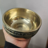 Tibetan Singing Bowl - Etched