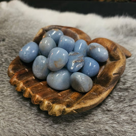 Angelite - tumbled stone