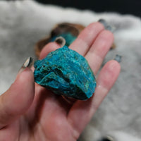 Chrysocolla - raw pieces
