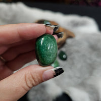 Fuchsite - tumbled stones