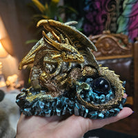 Golden Dragon with Orb