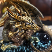 Golden Dragon with Orb