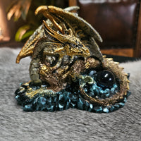 Golden Dragon with Orb