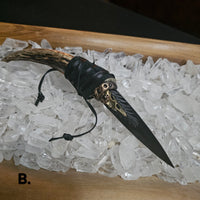 Raven Antler Athame