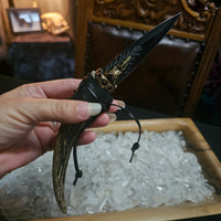 Raven Antler Athame