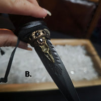 Raven Antler Athame