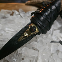 Raven Antler Athame