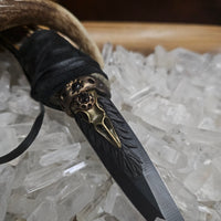Raven Antler Athame