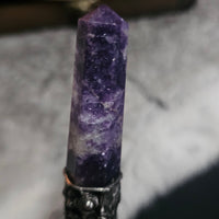 Lepidolite & Antler Wand