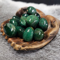 Fuchsite - tumbled stones