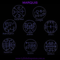 Goetic Altar Sigils - Marquis